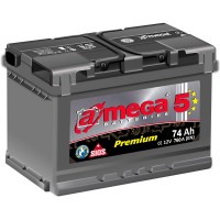 A-mega 5 Premium 74Ah-760Aen R+