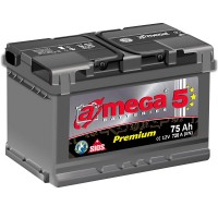 A-mega 5 Premium 75Ah-720Aen (h-175) R+