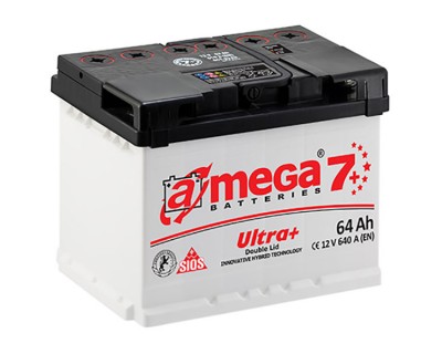 A-mega 7 Ultra Plus 64Ah-640Aen R+ - фото 1