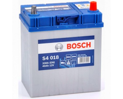 Bosch S4 (S4 018) 6 CT-40Ah-330A(en) Jis (0) R+ - фото 1