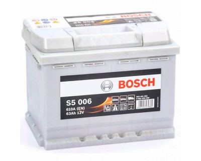 Bosch S5 (S5 006) 6 CT-63Ah-610A(en) (1) L+ - фото 1