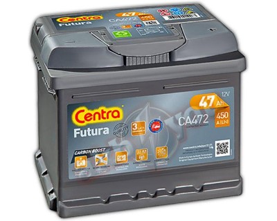 Centra Futura CA472 (6 CT-47)h-175 47Ah-450Aen R+ - фото 1