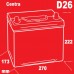 Centra Plus CB705 (6 CT-70) 70Ah-540Aen L+ – фото 3