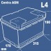 Centra Start-Stop AGM CK800 (6 CT-80) 80Ah-800Aen R+ – фото 3