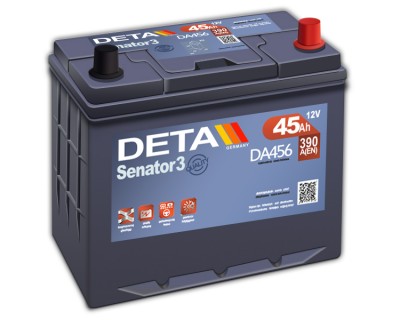Deta Senator3 DA456 (6 CT-45) 45Ah-390Aen R+ - фото 1