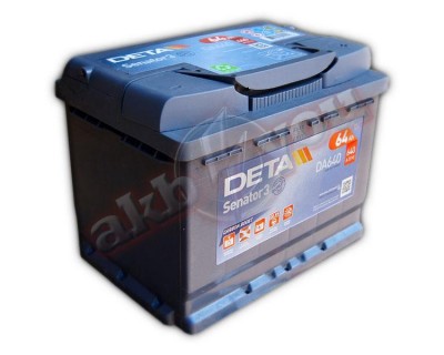 Deta Senator3 DA640 (6 CT-64) 64Ah-640Aen R+ - фото 1