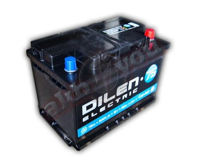 Dilen Electric (6 CT-75) 75Ah-540Aen L+ - фото 1