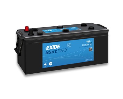 Exide Start Pro EG1403 6CT- 140Ah-800Aen L+ - фото 1