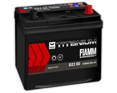 Fiamm Black Titanium D23 60 7905180 (6 CT-60) 60Ah-540Aen R+ - фото 1