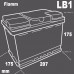 Fiamm Titanium Pro L1B-50 7905144 (6 CT-50) 50Ah-520Aen R+ h-175 – фото 3
