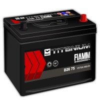 Fiamm Black Titanium D26 75 7905188 (6 CT-75) 75Ah-640Aen R+