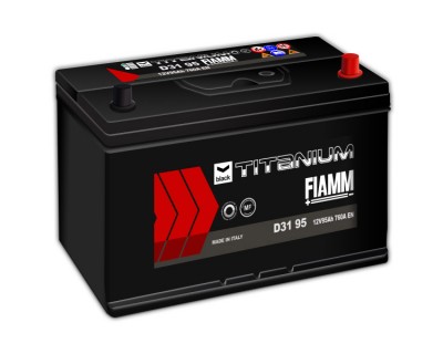 Fiamm Black Titanium D31 95 7905194 (6 CT-95) 95Ah-760Aen R+ - фото 1