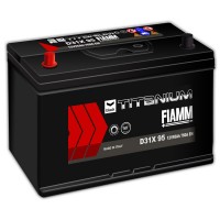 Fiamm Black Titanium D31X 95 7905195 (6 CT-95) 95Ah-760Aen L+
