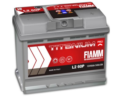 Fiamm Titanium Pro L2-60P 7905147 (6 CT-60) 60Ah-540Aen R+ - фото 1