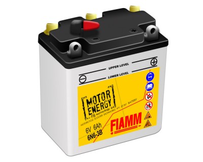 Fiamm Motor Energy FB Technology 6N6-3B  7904465 6V 6Ah R+ - фото 1