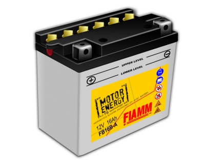 Fiamm Motor Energy FB Technology FB16B-A 7904455 12V 16Ah L+ - фото 1