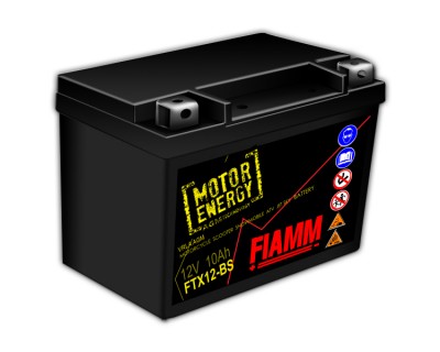 Fiamm Motor Energy AGM Technology FTX12-BS 7904488 12V 10Ah L+ - фото 1