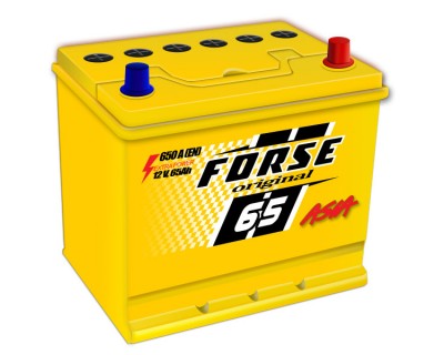 Forse Original Asia (6CT-65) 65Ah-650Aen R+ - фото 1