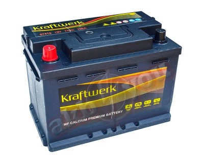 Kraftwerk Premium Euro 57413 (6 CT-74) 74Ah-680Aen L+ - фото 1