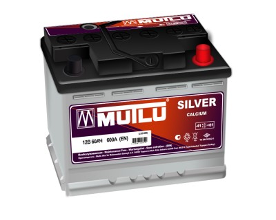 Mutlu Silver LS2-60B (6 CT-60) 60Ah-600Aen R+ - фото 1
