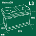 Mutlu AGM L3.70.076.A 6 CT-70Ah-760Aen R+ – фото 3