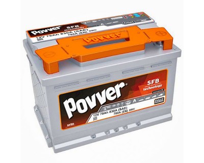 Povver SFB LB3 6 CT-78Ah-780A (SAE) (h-175) (0) R+ - фото 1