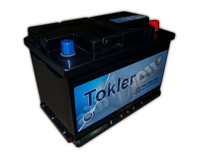 Tokler Universal (6 CT-75) 75Ah-540Aen R+ - фото 1
