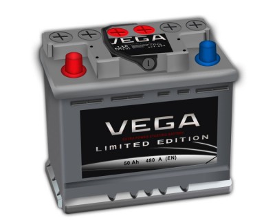 Vega 50Ah-480Aen  h-175 L+ - фото 1