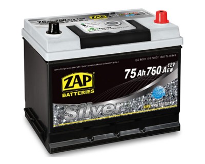 ZAP Silver 80D26L 6 CT-75Ah-750Aen (0) R+ ASIA - фото 1