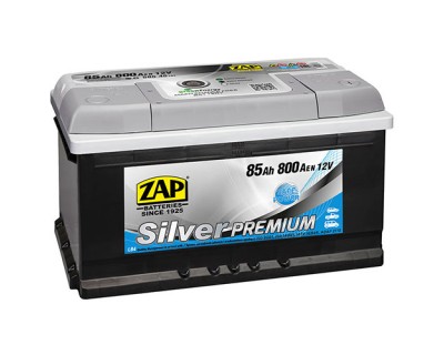 ZAP Silver Premium 6 CT-85Ah-800Aen (0) R+ (h-175) - фото 1