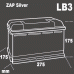 ZAP Silver 6 CT-75Ah-740Aen (0) R+ (h-175) – фото 2